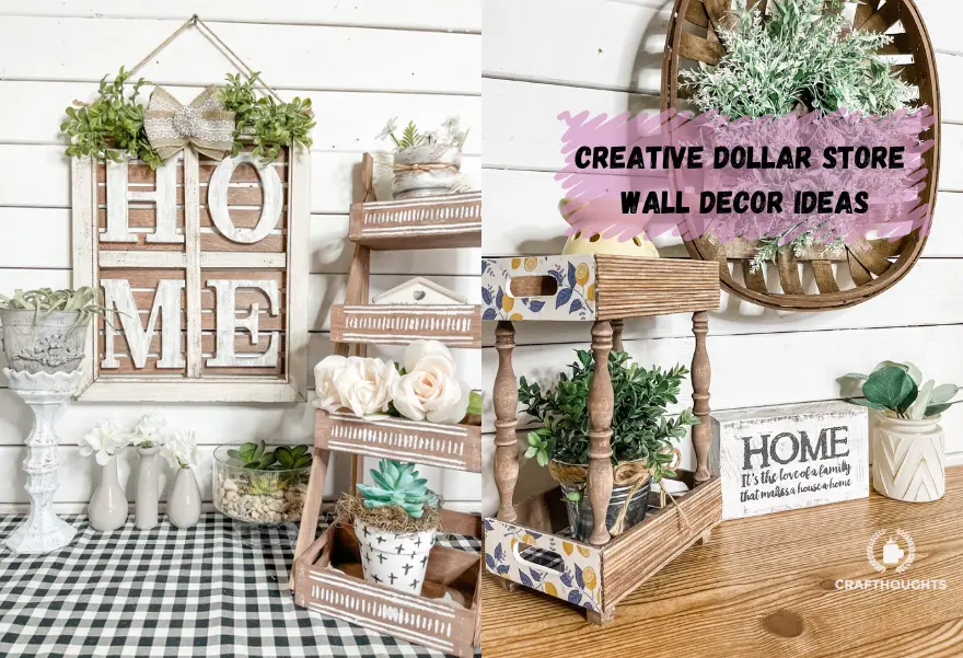 Creative Dollar Store Wall Decor Ideas